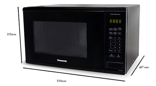 Microondas Panasonic Con 10 Niveles De Potencia Nn-sb636bruh