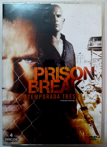 Prison Break Serie Temporada 3 Original 4 Dvds