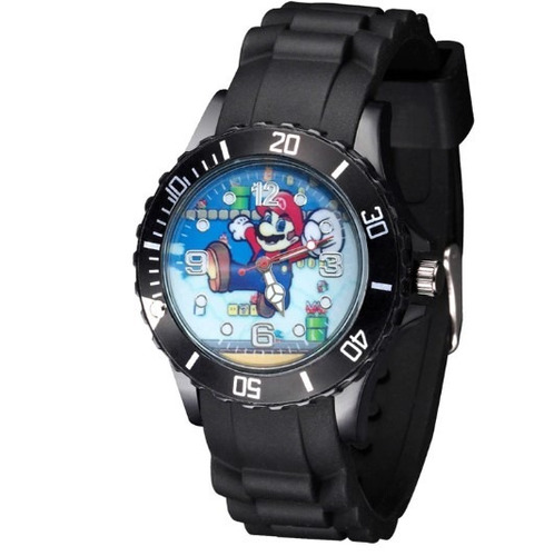 Reloj Mario Bross Analogo Niños