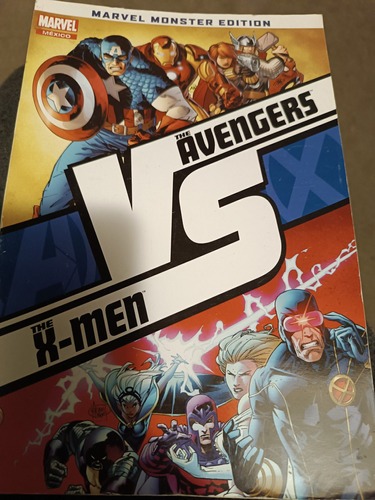 Comic Marvel Monster Edition Avengers Vs X Men