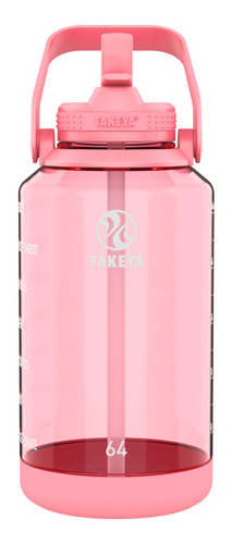 Takeya Botella Motivacional  64oz / 1.9l  Flutter Pink Color Rosa