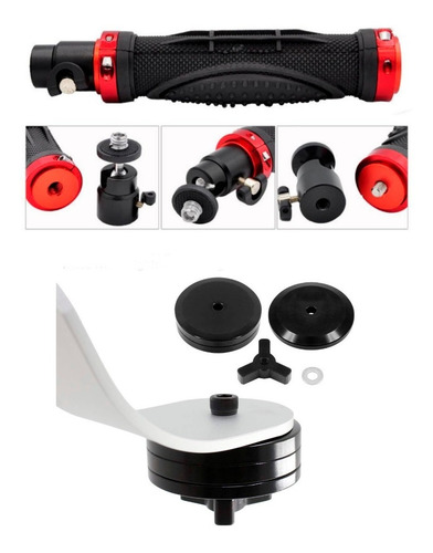 Imagen 5 de 10 de Steadycam Estabilizador Camara Reflex Stedy Gopro Celular