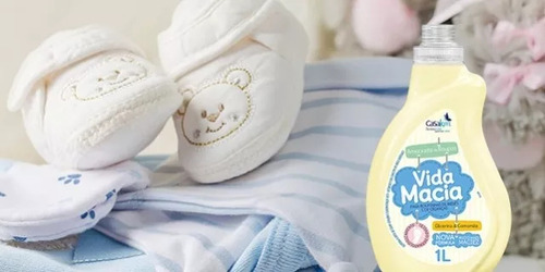 Kit C/ 2 Lava Roupas Vida Macia Erva Doce Mais Limpo Luxo