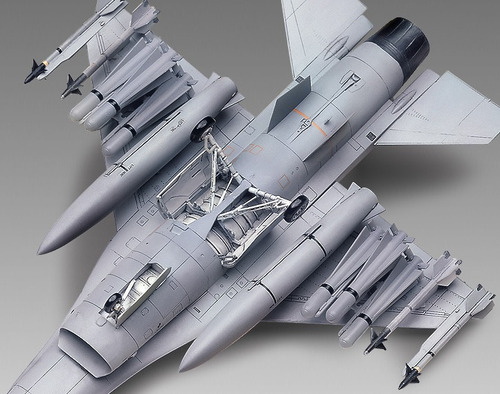 Avion F-16 A/c Lockheed Martin Escala 1:48 Es Un Armable