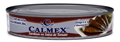 Sardina Calmex En Salsa De Tomate 425g