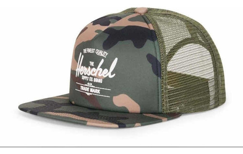 Gorro Herschel Whaler Mesh Verde Nuevo 