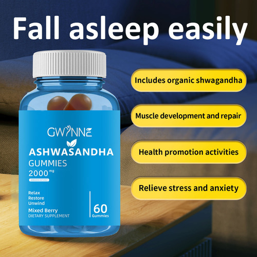 Gwynne Gominolas De Vitaminas Con Sabor A Bayas Mixtas Reduce El Estrés Favorece El Sueño Y Mejora La Calidad De Vida 60 Gominolas
