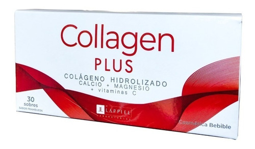 Lappiel Collagen Plus X30 Magnesio+vit C+calcio -antiarrugas