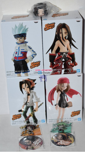 Set Shaman King - Anna, Asakura You, Asakura Hao, Usui Horok