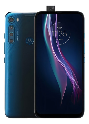 Motorola One Fusion+ 128 GB azul-índigo 4 GB RAM - Excelente (Recondicionado)