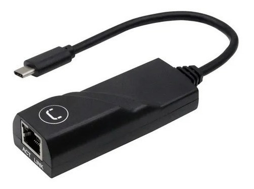 Adaptador Usb Tipo C A Rj45 Ethernet Celular Laptop Gigabit