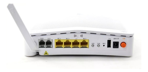Onu Fiberhome Gpon Wifi Hg260gs Gigabit 4 Portas 2pots Usb Cor Branco