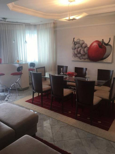 Imagem 2 de 12 de Apto Água Rasa | 3 Quartos | 130 M² | Cond: R$1200.00 | 3 Vagas - 143lsb5