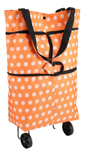 Bolsa De Compras, Material De Tela Oxford, Plegable, Doble P