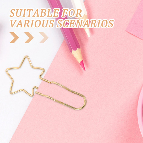 10 Clips Para Marcadores, Bonitos Clips Metálicos Para Bolíg