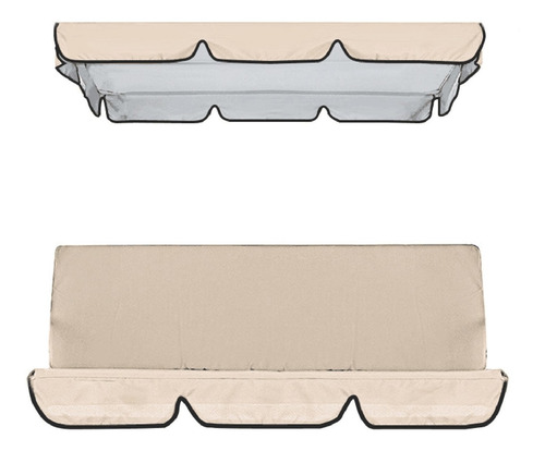 Juego De Fundas Para Toldo Para Columpio De Patio J, Repuest