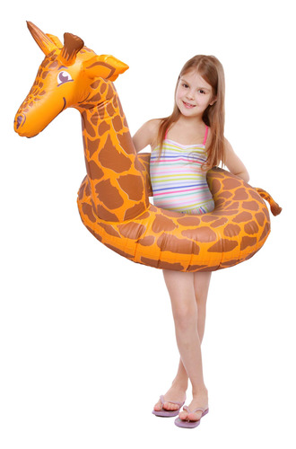 Gofloats Stretch The Giraffe Jr - Flotador De Piscina Para F