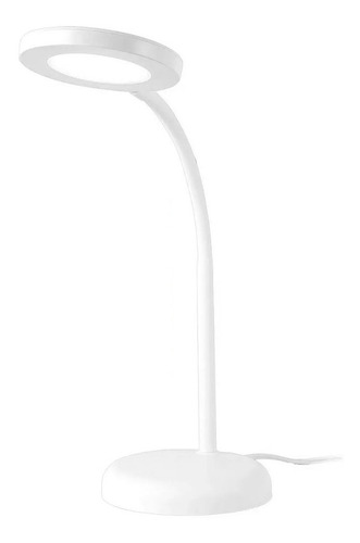 Lampara Led 10w Velador Escritorio Luz Calida Brazo Flexible