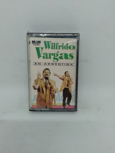 Cassette De Musica Wilfrido Vargas En Argentina
