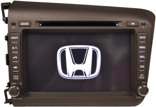Honda Civic 2012 Dvd Gps Bluetooth Estereo Usb Radio Touch 