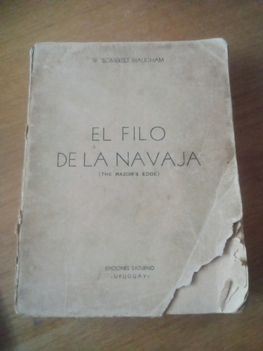 Libro El Filo De La Navaja - W. Somerset Maugham