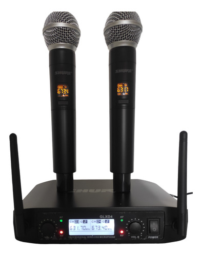 Micrófono Inalambrico Glxd4 Profesional 2ch Uhf Iglesia Otro