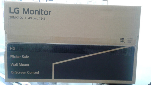 Imagen 3 de 10 de Monitor LG De 19.5 Pulgadas Modelo 20mk400h-b Led Hd Nuevo