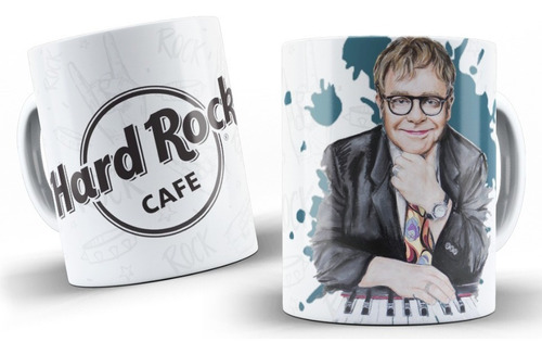 Mugs Elton John  Pocillo