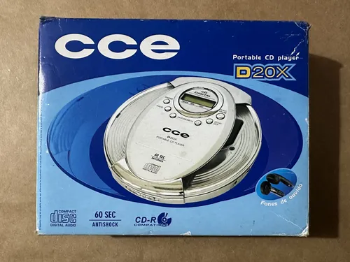 comprar Discman Cce D-20x  (defeito: Não Liga)