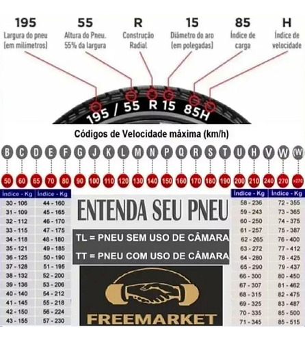 Pneu Sem Câmara 110/80-14 Biz 100 125 Pop 100 110