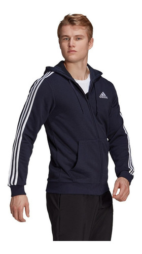 Chaqueta De Buzo Hombre adidas M 3s Ft Fz Hd