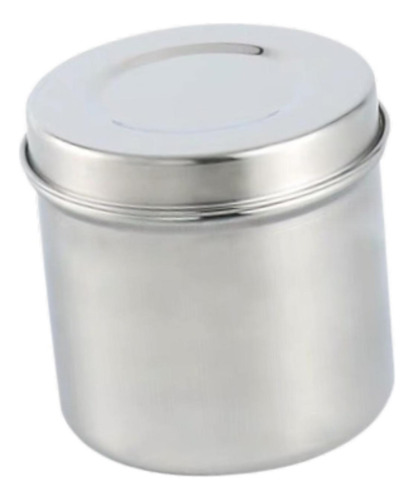 Tarro De Ungüento Médico De Acero 9 Cm X 9,2 Cm