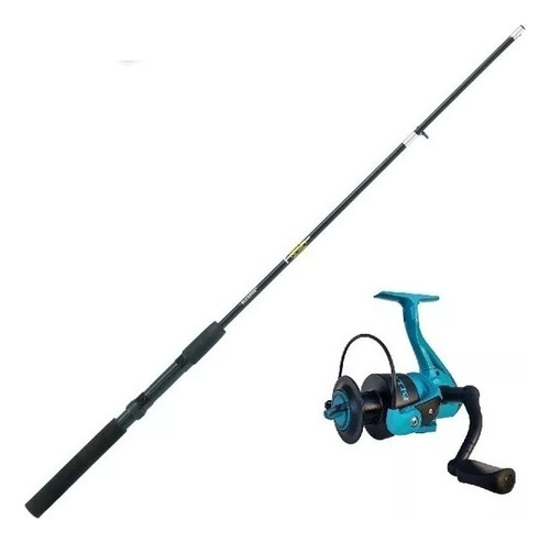 Combo Pesca Caña Fresh 7 Carrete Blue Fox Ranco 3000