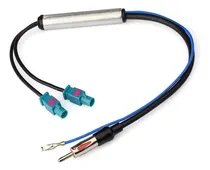 Comprar Adaptador De Antena Aérea Dual Fakra-1din, Adaptador De Radi