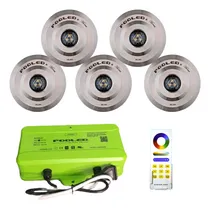Comprar Luces Piscina Pileta Pooled 5 Luces+trafo+remoto Hidropilar
