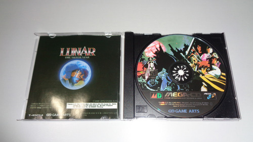 Sega Cd: Lunar The Silver Star Reprô Excelente Estado