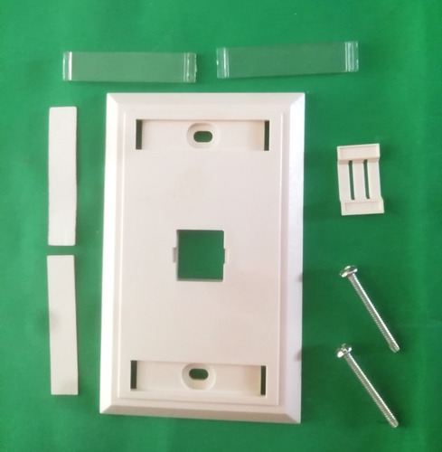 4 Jack Categoría-6 Systimax Blanco Rj45 (Usado)