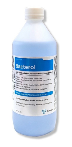 Solución Desinfectante Bacterol Manicuría/uso General 500ml