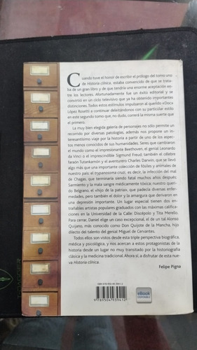 Historia Clínica 1 Y 2, López Rosetti. Ed. Planeta (grande) (Usado)