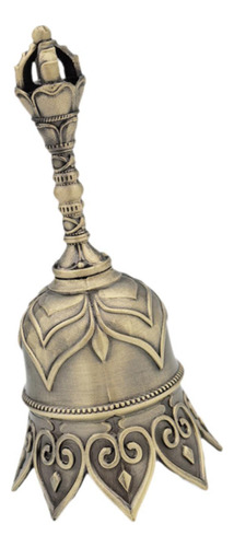 Campana De Mano Decorativa, Regalo Retro, Patrón De Bronce