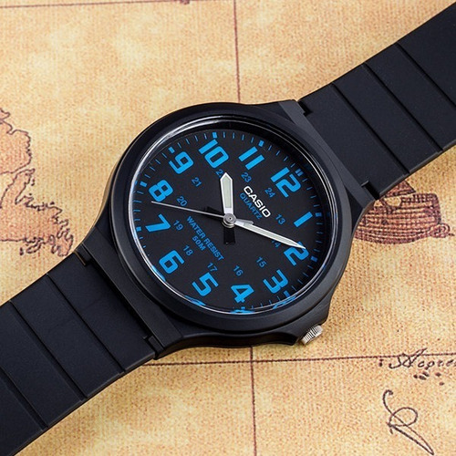 Relógio Casio Masculino Mw-240-2bvdf Analógico Original