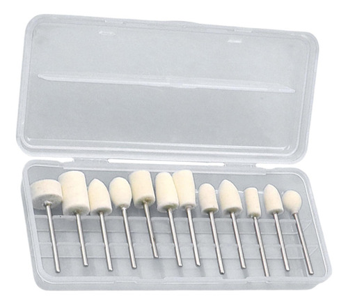 3 X 12x Grinding Polishing Head Kit Herramientas De Manicura