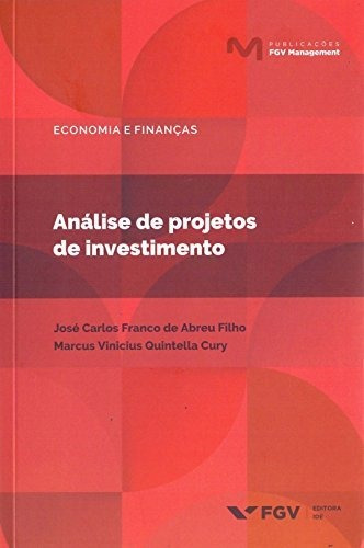 Libro Análise De Projetos De Investimento De Cury Quintella