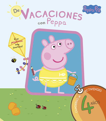 De Vacaciones Con Peppa - 4 Aãâ±os (peppa Pig. Cuaderno De Actividades), De Hasbro,. Editorial Altea, Tapa Blanda En Español