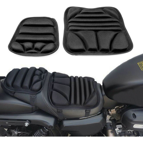 Juego De Fundas De Gel Para Asiento De Moto, 2 Piezas, Para