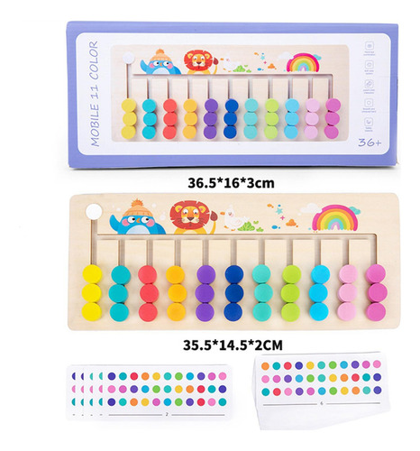 Toys Slide Puzzle Juegos De Mesa Juego Familiar 11 Colores