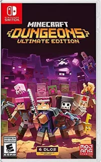 Minecraft Dungeons Ultimate Edition, Nintendo Switch Físico