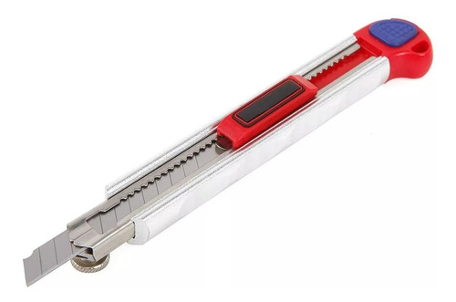 Cutter Aluminio Recarga Automática 18 Mm Trincheta Workpro