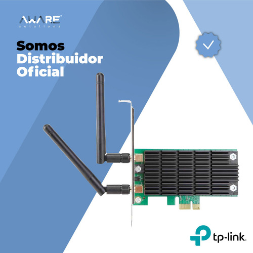 Adaptador Wi-fi Pci-e Banda Dual Ac1200 Tp-link Archer-t4e