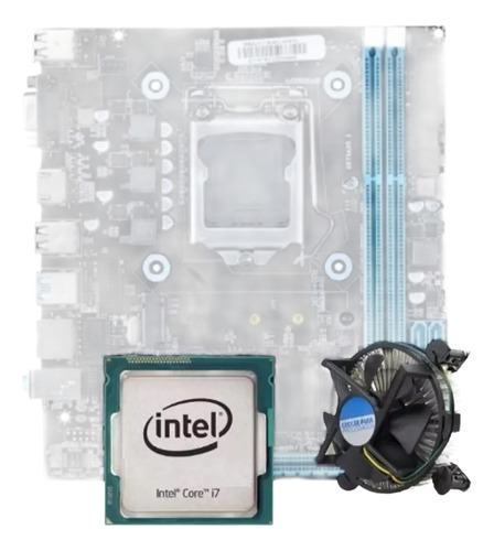 Kit Gamer I7 3770 3.9ghz + Placa B75 1155 + 2x 8gb 1600mhz Cor Preto